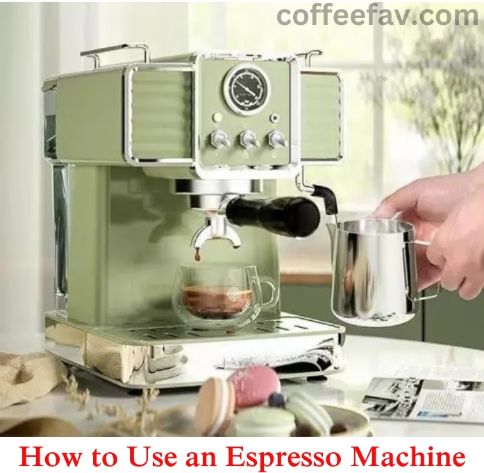 how to use an espresso machine
